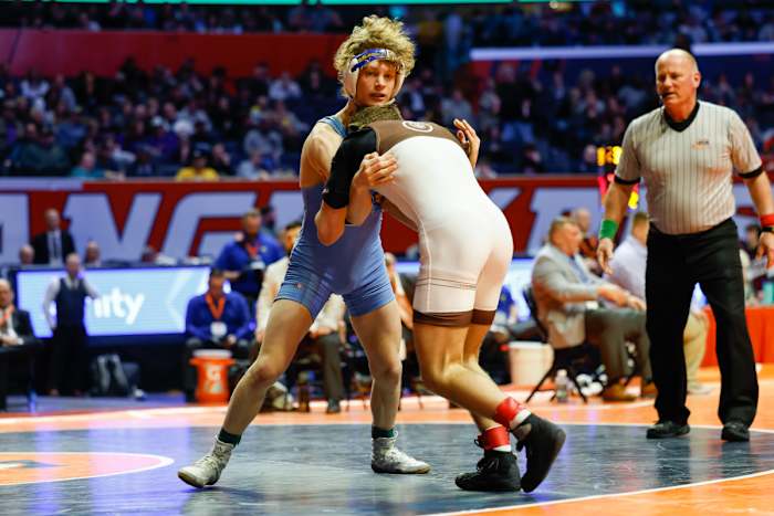 Illinois state wrestling championships February 18 2023 Nate Latsch 15421